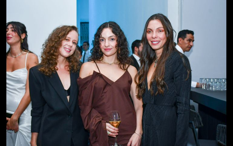 Julia Dávalos, Valeria Villegas e Isabella Landeros. GENTE BIEN JALISCO / M. Rached