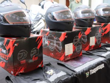 La alcaldesa señaló que muchas motocicletas circulan sin placas, lo cual representa un grave problema porque se desconoce la identidad de los adquirentes. CORTESÍA