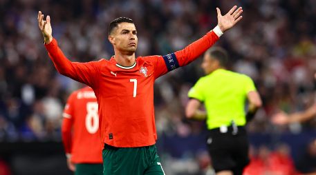 Cristiano Ronaldo llegó a 137 goles con su Selección y cortó una racha de 25 años sin que los lusos derrotaran a los alemanes. EFE/A. Szilagyi