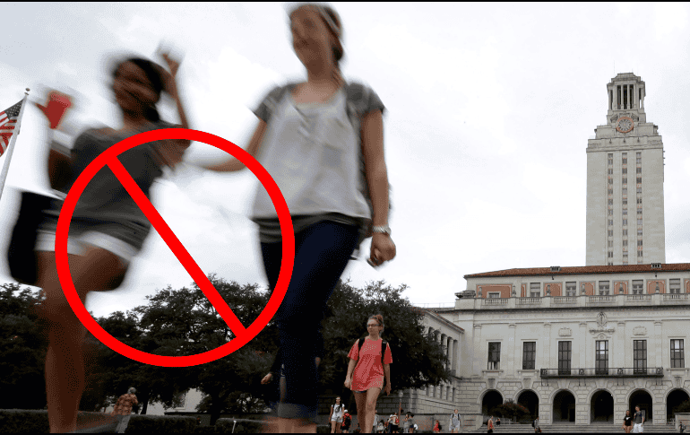 Esta ley daba a los jóvenes sin estatus migratorio que vivían en Texas la oportunidad de acceder a la educación superior con la tarifa local. AP / ARCHIVO