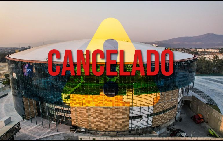 La Arena Guadalajara anunció una nueva cancelación. EL INFORMADOR / ARCHIVO