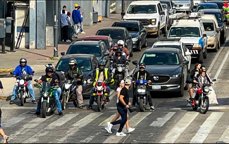 En Jalisco hay más de un millón 016 mil motos, una por cada 8.2 personas. EL INFORMADOR/A. Navarro