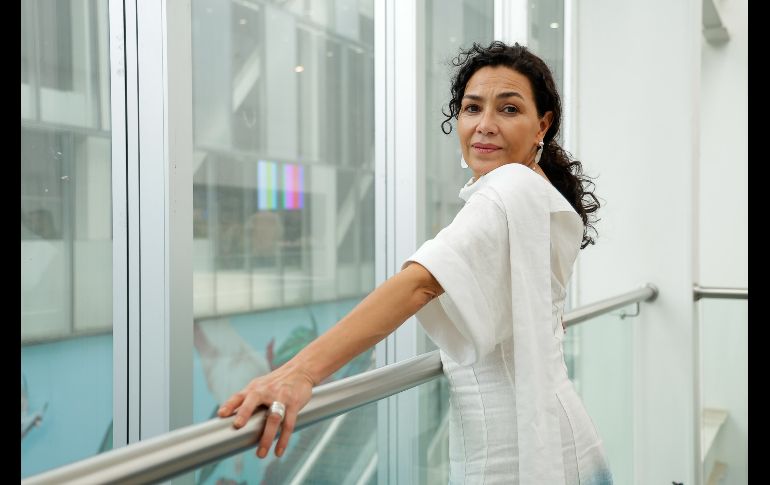 En el marco de la edición 40 del Festival Internacional de Cine en Guadalajara (FICG), Dolores Heredia fue reconocida con el Mayahuel de Plata, un galardón que celebra su trayectoria de más de cuatro décadas en el cine, el teatro y la televisión. EL INFORMADOR / H. Figueroa