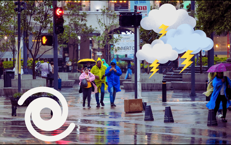 Debido al huracán “Bárbara”, habrá lluvias fuertes (de 25 a 50 milímetros) en Jalisco, Colima y Michoacán. EL INFORMADOR / ARCHIVO