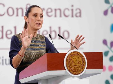 EUM20250610POL02.JPG CIUDAD DE MÉXICO. Presidency/Presidencia-Sheinbaum.- Martes, 10 de junio de 2025. Conferencia matutina de la Presidenta de Mexico Claudia Sheinbaum en Palacio Nacional. Foto: Agencia EL UNIVERSAL/Diego Simón Sánchez/EMG