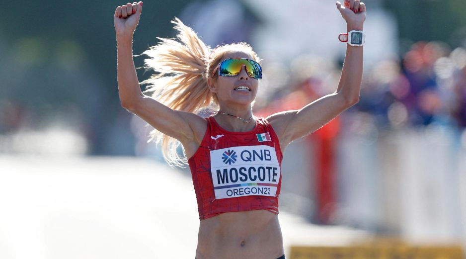 La atleta de 30 años, Citlali Moscote, entre otros logros, fue campeona panamericana en Santiago 2023. AFP / ARCHIVO
