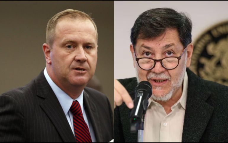 Durante la sesión de la Comisión Permanente, Noroña fue objeto de críticas por parte de la oposición. AP / SUN / ARCHIVO