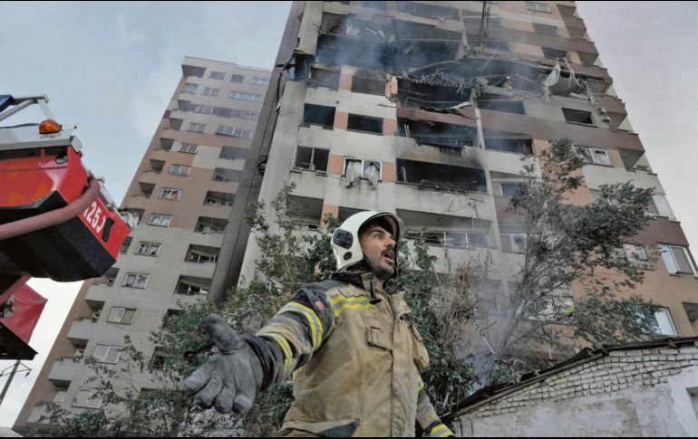 Durante la madrugada, Israel lanzó un ataque contra Irán, en un área donde se concentra su programa de armamento nuclear. EFE
