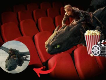 "Cómo entrenar a tu dragón" está disponible en cines de todo el territorio mexicano. Canva/ESPECIAL