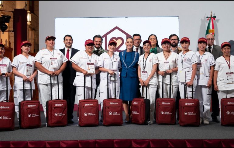 La mañana del pasado jueves 12 de junio, la Presidenta Claudia Sheinbaum Pardo dio arranque al programa 