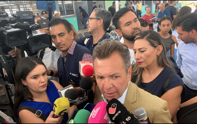 El gobernador Pablo Lemus aseguró que en Jalisco no se permitirá la invasión irregular de casas. EL INFORMADOR/ O. González