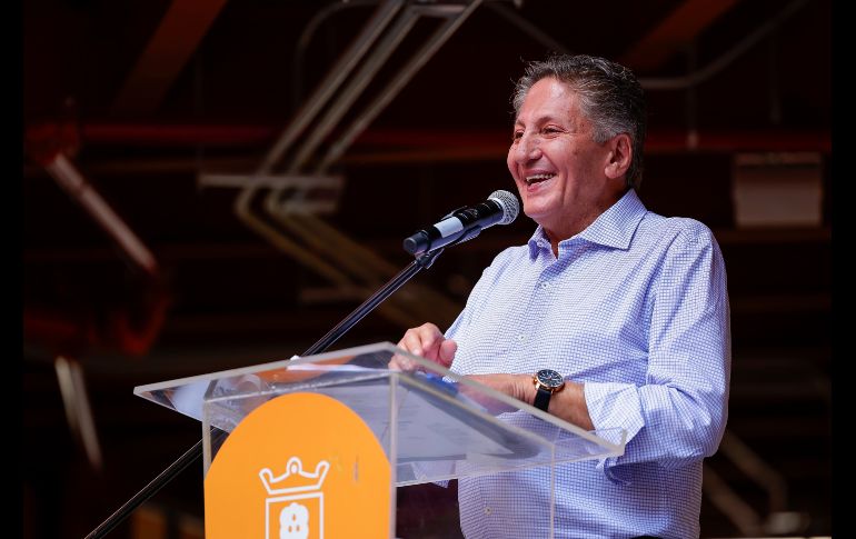 El Alcalde de Zapopan, Juan José Frangie, explicó que esta Colmena será la más grande de las cuatro que ya se tienen. EL INFORMADOR/ H. Figueroa.