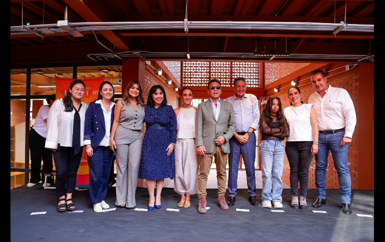 El Alcalde de Zapopan, Juan José Frangie, explicó que esta Colmena será la más grande de las cuatro que ya se tienen. EL INFORMADOR/ H. Figueroa.