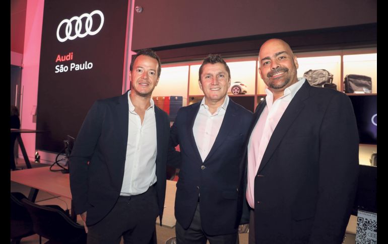 Ignacio Robles, Edgar Casal y Gibran Dipp. GENTE BIEN JALISCO / A. Martínez