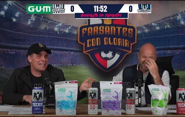 Martinoli, fiel a su estilo, aprovechó las palabras de Faitelson, su excompañero, para ser sarcástico e ironizar junto a Luis García. YouTube/ @LuisgarciaMx