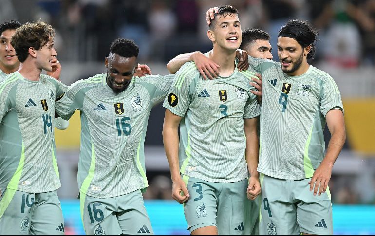 No hay jugador mexicano con más anotaciones en esta edición de la Copa Oro que César Montes. IMAGO7.