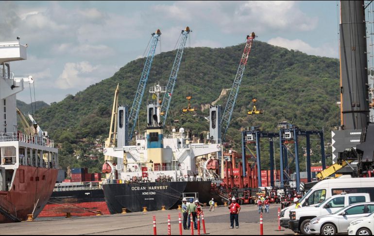 Se prevé que las operaciones en el puerto se normalicen en cuatro semanas. EL INFORMADOR/Archivo