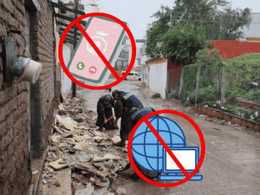 Esta falta de este servicio ha causado la disminución del flujo de dinero en efectivo entre la población local y los turistas. X / @SEMAR_mx