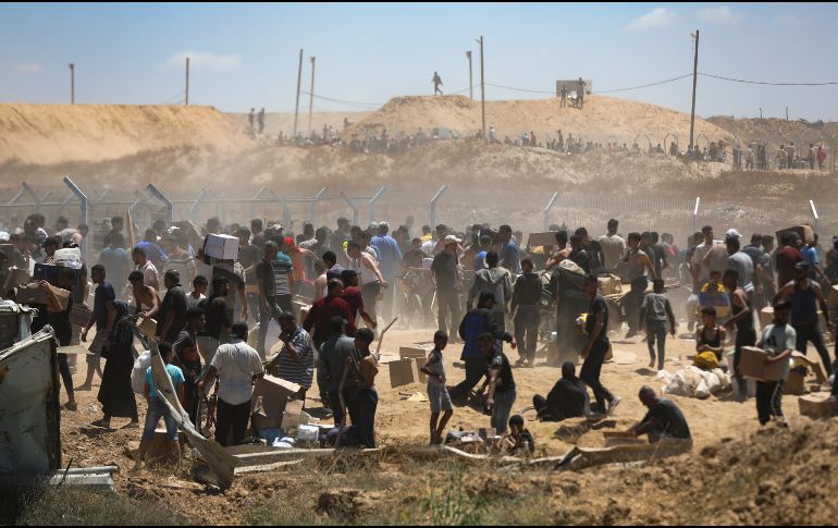 En lo que va de viernes, al menos 70 palestinos han muerto en diferentes ataques israelíes. EFE/ARCHIVO