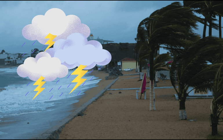 Se esperan chubascos tormentosos que cubran hasta un 90% de la región, con gotas que alcanzará los 12 mm. EL INFORMADOR / ARCHIVO