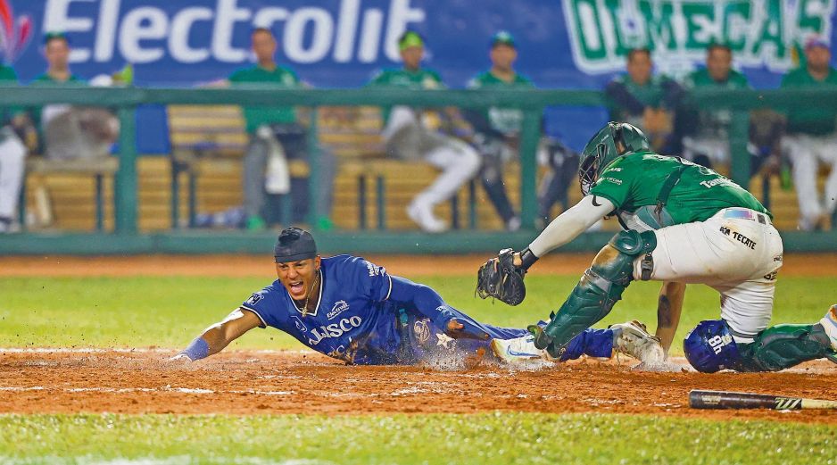El equipo tapatío no logró resolver el buen trabajo del pitcheo de los Olmecas. CORTESÍA