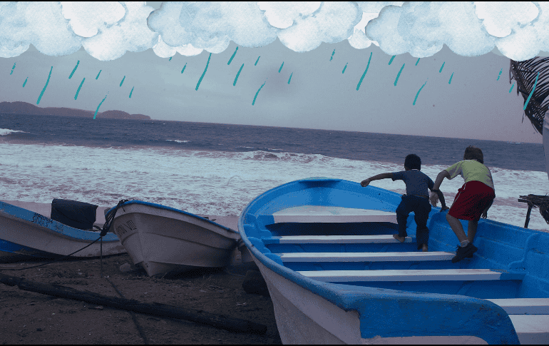 Se espera que en la ciudad del mar, las lluvias (de 21 mm) cubran hasta el 90% de la región, desde las 09:00 de la mañana y hasta después de la madrugada. EL INFORMADOR / ARCHIVO