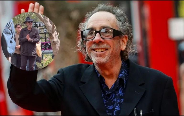 Tim Burton sorprende a bordo de una trajinera en Xochimilco. EFE / ARCHIVO / ESPECIAL / IG / @oficialmariachacon