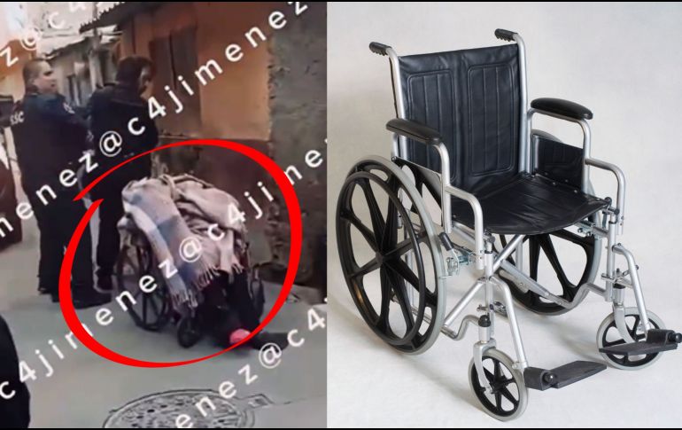 Testigos del lugar alertaron a las autoridades al notar que un hombre empujaba a una mujer mayor que no mostraba señales de estar consciente, mientras intentaba cubrirla con una cobija. X/@c4jimenez