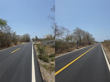 La obra, que dio inicio a finales de 2024 y terminó en la primera mitad de 2025, se enmarcó dentro del programa federal “Bachetón”, una estrategia orientada a atender de forma prioritaria los tramos más dañados de la red carretera libre de peaje en el país. CORTESÍA