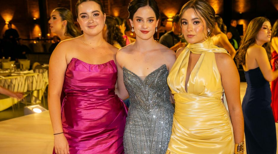 María Morelos, Macarena Fuentes y Sophie Carrillo. GENTE BIEN JALISCO / J. Soltero