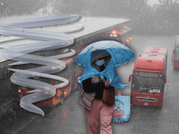 De continuar su evolución, aunque habrá que observar las condiciones meteorológicas en los siguientes días, este fenómeno podría darle forma a "Flossie", el siguiente ciclón tropical de la temporada. SUN / ARCHIVO