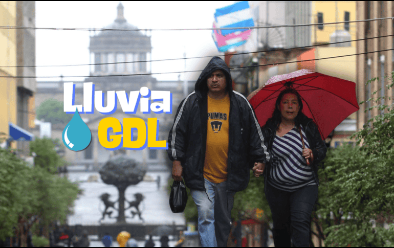 Han sido días lluviosos para Guadalajara y el cierre de junio augura más agua. EL INFORMADOR / ARCHIVO