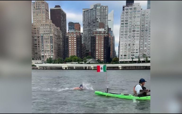 Antes de su hazaña, David Olvera había compartido que realizó 5 meses de trabajo intenso, entrenamientos físicos y mentales, para enfrentar en Nueva York uno de los mayores retos de su vida. INSTAGRAM / @thefreezewiz