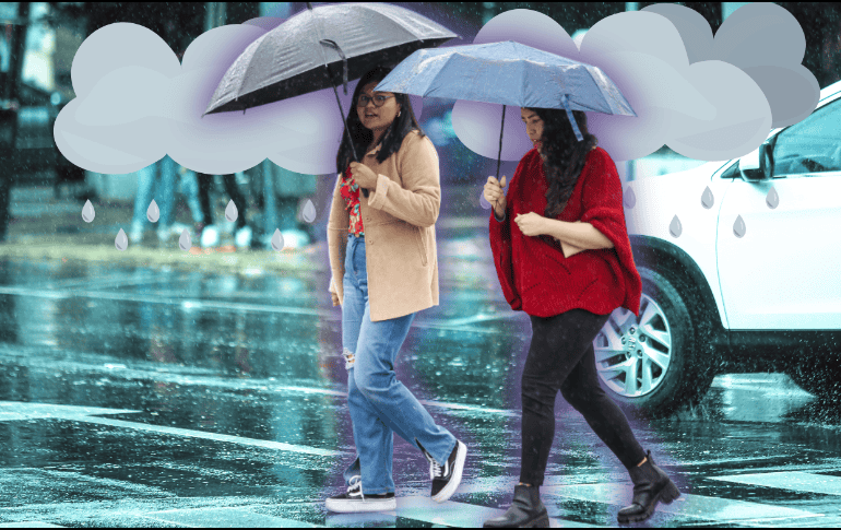 De acuerdo con el Instituto de Astronomía y Meteorología, las lluvias de hoy podrían venir acompañadas de la caída puntual de granizo. EL INFORMADOR/ARCHIVO