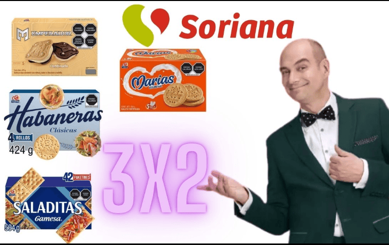 La figura de Julio Regalado es muy popular y se encarga de anunciar las ofertas. ESPECIAL / SORIANA
