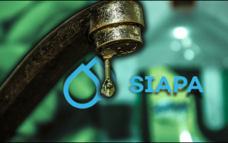El corte de agua anunciado por el SIAPA iniciará a las 8:30 horas del día de hoy. ESPECIAL