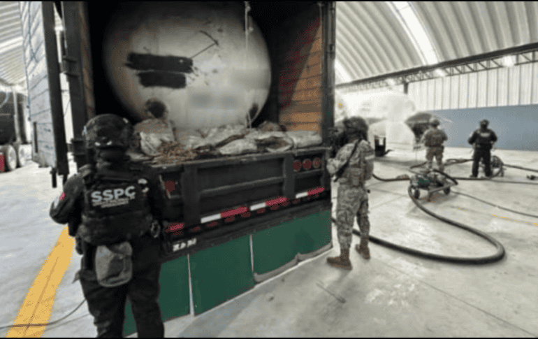 El operativo incluyó más de una decena de cateos en domicilios, restaurantes y bodegas, revelando una estructura criminal altamente organizada. ESPECIAL