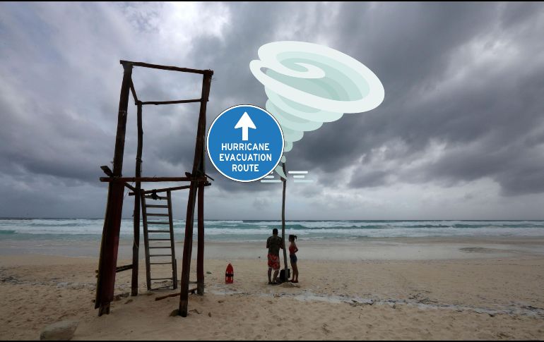 A las 06:15 horas de este lunes, tiempo del centro de México, el centro de “Flossie” se localizó a 280 km de Zihuatanejo, Guerrero, según información de la Conagua. EFE / ARCHIVO