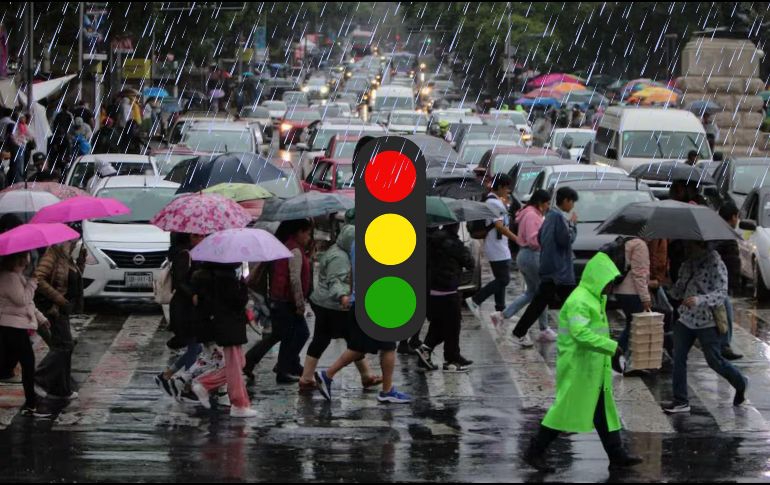 Para las lluvias cada color tiene un significado más específico, de acuerdo con Protección Civil, los niveles de alerta son los siguientes. SUN / ARCHIVO