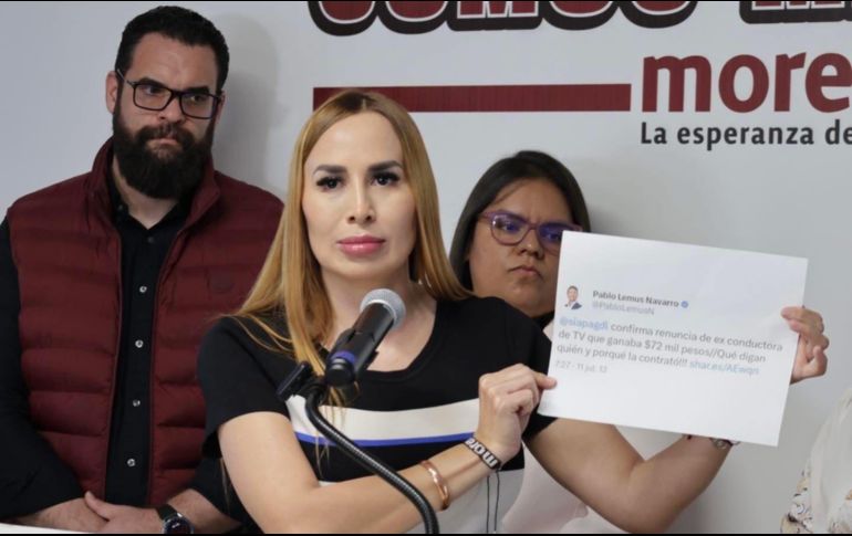 Erika Pérez García reiteró que el modelo de gestión hídrica en Jalisco ha estado marcado por irregularidades, corrupción y acaparamiento. CORTESÍA
