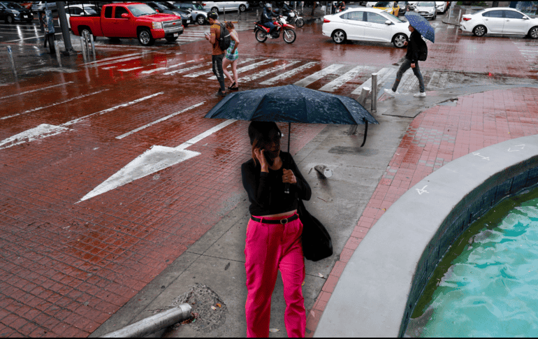 La posibilidad de que este martes 01 de junio se presente lluvia en Guadalajara es alta, del 90 por ciento. EL INFORMADOR / ARCHIVO