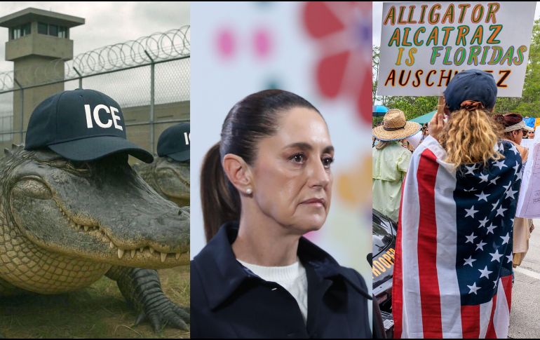 No es la primera vez que Sheinbaum cuestiona las políticas migratorias de Trump, con quien, pese a las diferencias, ha mantenido una relación cordial. EFE / M. Guzmán / ARCHIVO