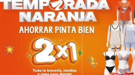 Toda la lencería, medias y ropa para dormir está al 2x1 en La Comer. ESPECIAL