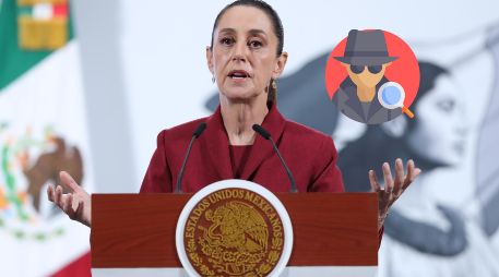 Sheinbaum respondió las críticas a las nuevas leyes propuestas por su administraicón. EFE/ Mario Guzmán