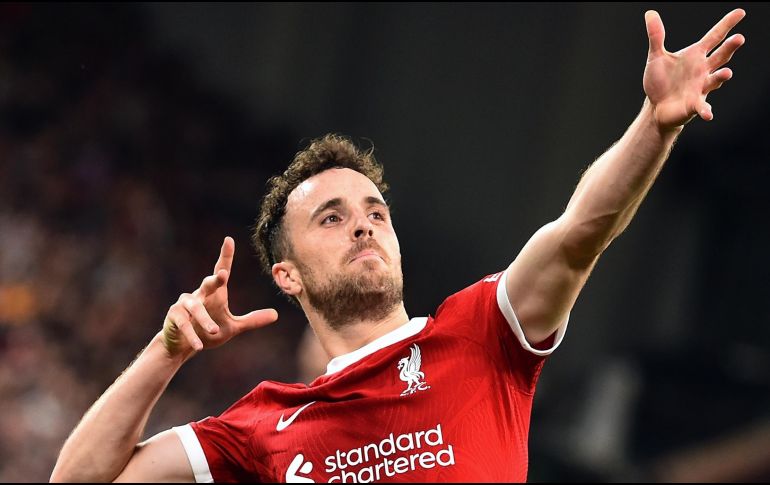 Diogo Jota era delantero del Liverpool, antes jugó para el Porto y el Atlético de Madrid. EFE/P. Powell