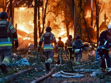 Zonas habitacionales, áreas verdes y refugios también se vieron atacados. ESPECIAL