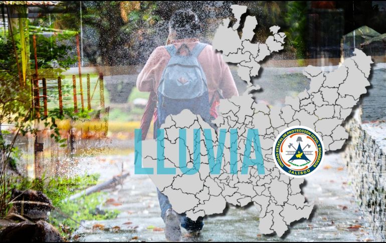 En este municipio de Jalisco se ha presentado la mayor cantidad de agua de lluvia en las últimas 24 horas. NTX / ARCHIVO