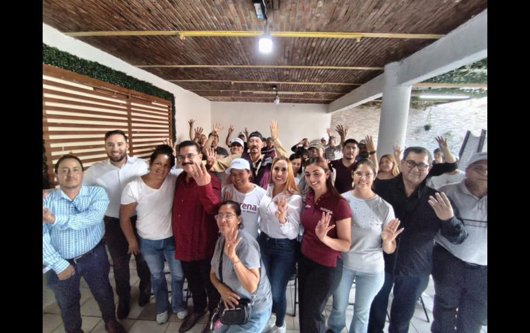 La presidenta estatal de Morena, Erika Pérez García, afirmó que uno de los principios fundamentales del partido es el contacto directo con la militancia.