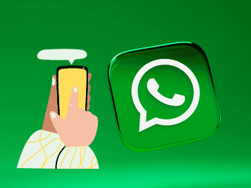 Una forma fácil de mandar mensajes instantaneos es a través de WhatsApp.  UNSPLASH/ D. Solomin