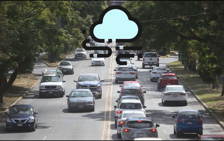 Aquí te compartimos el índice de calidad de aire por zona. EL INFORMADOR / ARCHIVO